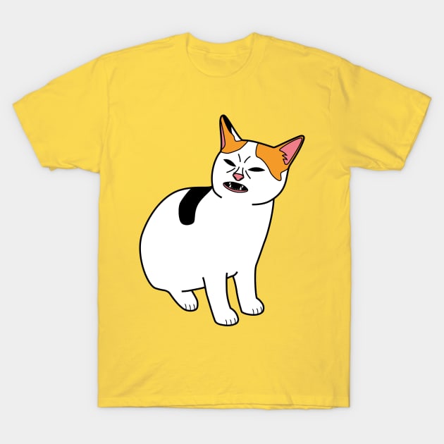 Cat No Banana with no banana T-Shirt by Sashen